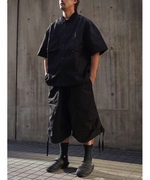 MANASTASH（マナスタッシュ）の「MANASTASH/マナスタッシュ　MS　BAZOOKA SHORTS MSバズーカショーツ（その他パンツ・メンズ・ブラック/グレー/カーキ・MEDIUM/LARGE/X-LARGE）」の10枚目の写真