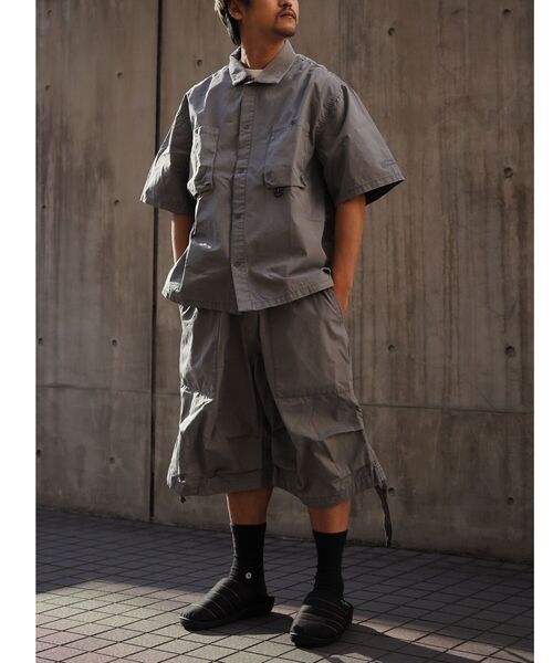 MANASTASH（マナスタッシュ）の「MANASTASH/マナスタッシュ　MS　BAZOOKA SHORTS MSバズーカショーツ（その他パンツ・メンズ・ブラック/グレー/カーキ・MEDIUM/LARGE/X-LARGE）」の11枚目の写真