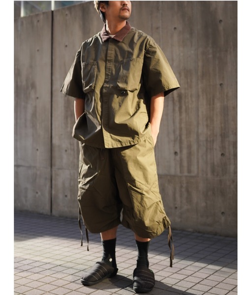 MANASTASH（マナスタッシュ）の「MANASTASH/マナスタッシュ　MS　BAZOOKA SHORTS MSバズーカショーツ（その他パンツ・メンズ・ブラック/グレー/カーキ・MEDIUM/LARGE/X-LARGE）」の5枚目の写真