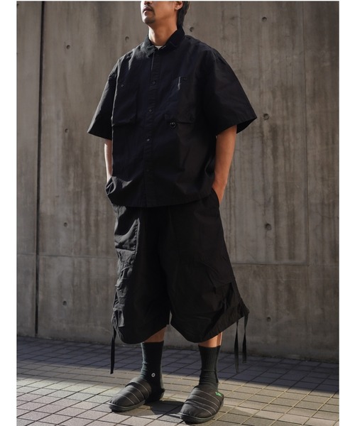 MANASTASH（マナスタッシュ）の「MANASTASH/マナスタッシュ　MS　BAZOOKA SHORTS MSバズーカショーツ（その他パンツ・メンズ・ブラック/グレー/カーキ・MEDIUM/LARGE/X-LARGE）」の7枚目の写真