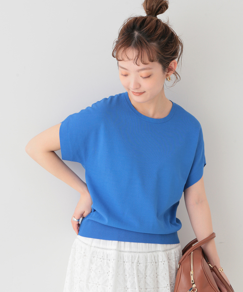 SLOBE IENA（スローブイエナ）の「アイスコットンフレンチスリーブプル