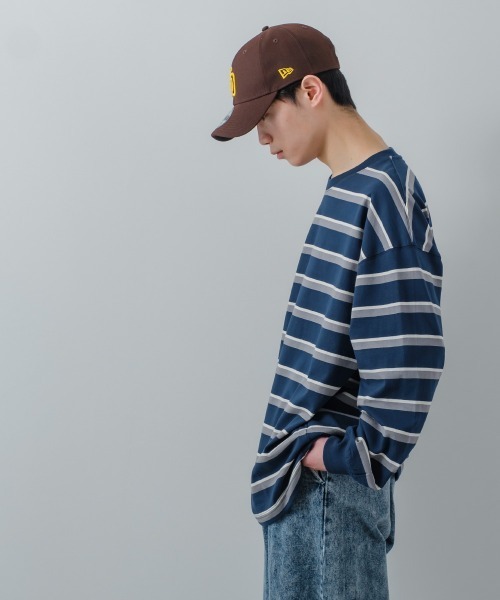 improves（インプローブス）の「レトロ ボーダー ルーズシルエット 長袖Tシャツ（Tシャツ/カットソー・メンズ・A/B/D/C/E・MEDIUM/X-LARGE/LARGE）」の21枚目の写真