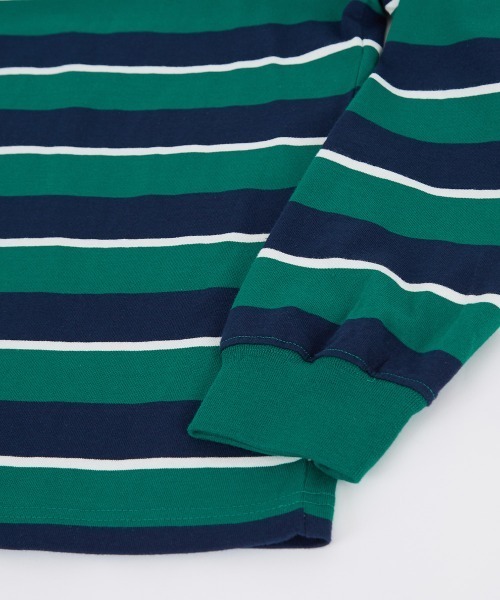 improves（インプローブス）の「レトロ ボーダー ルーズシルエット 長袖Tシャツ（Tシャツ/カットソー・メンズ・A/B/D/C/E・MEDIUM/X-LARGE/LARGE）」の15枚目の写真