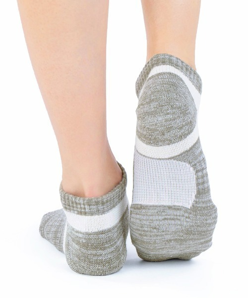 GUNZE（グンゼ）の「ACTIVE STYLE/アクティブスタイル　アーチサポートパイル ソックス　スニーカー丈（ソックス/靴下・レディース・レンガ/ブルー系その他/ブラック/ネイビー/スモークピンク/ライトグレー/グリーン系その他/ホワイト/イエロー系その他・23-25）」の14枚目の写真