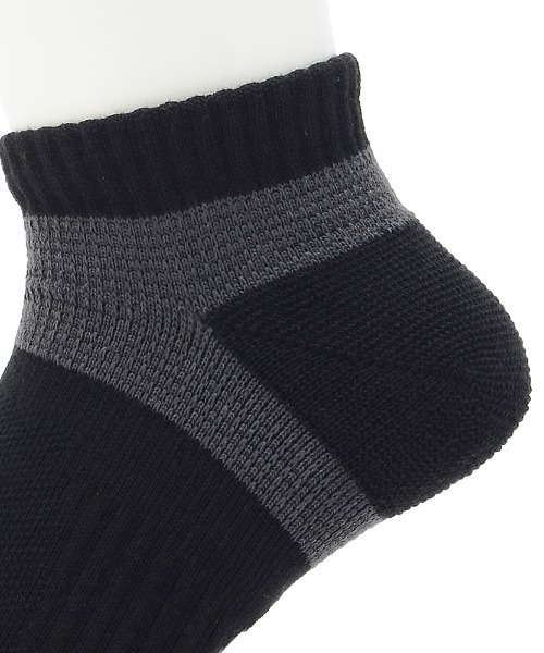 GUNZE（グンゼ）の「ACTIVE STYLE/アクティブスタイル　アーチサポートパイル ソックス　スニーカー丈（ソックス/靴下・レディース・レンガ/ブルー系その他/ブラック/ネイビー/スモークピンク/ライトグレー/グリーン系その他/ホワイト/イエロー系その他・23-25）」の12枚目の写真