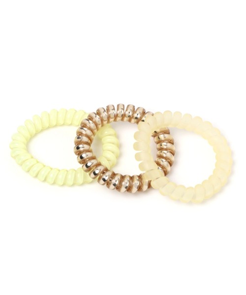 水鏡様お取り置き 9/17まで カエル レジンヘアゴム 白く光る蓮