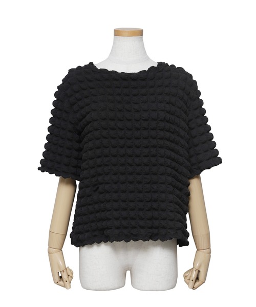 reca（レカ）の「ポコポコトップス（シャツ/ブラウス・レディース・ブラック/イエロー×グリーン/アイボリー・FREE）」の16枚目の写真