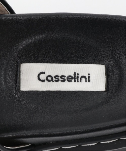 Casselini（キャセリーニ）の「【CASSELINI/キャセリーニ】 ダブルベルトミュール（サンダル・レディース・ブラック・SMALL/MEDIUM/LARGE）」の4枚目の写真
