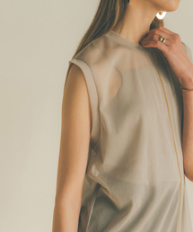 【CLANE/クラネ】 LINE SHEER S/S TOPSカットソー◆