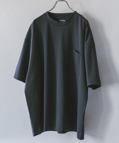 URBAN RESEARCH DOORS（アーバンリサーチドアーズ）の「ポンチBig Tシャツ（Tシャツ/カットソー・メンズ・スミクロ/ブルー系その他/ホワイト・42/40）」の2枚目の写真