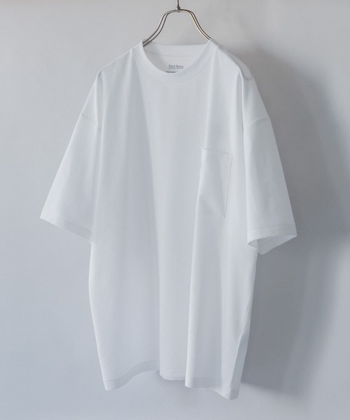 URBAN RESEARCH DOORS（アーバンリサーチドアーズ）の「ポンチBig Tシャツ（Tシャツ/カットソー・メンズ・スミクロ/ブルー系その他/ホワイト・42/40）」の14枚目の写真