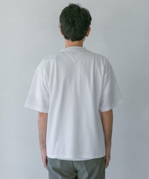 URBAN RESEARCH DOORS（アーバンリサーチドアーズ）の「ポンチBig Tシャツ（Tシャツ/カットソー・メンズ・スミクロ/ブルー系その他/ホワイト・42/40）」の15枚目の写真