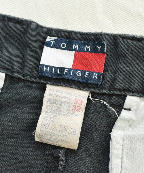 TOMMY HILFIGER（トミーヒルフィガー）の「【ヴィンテージ古着】90's TOMMY HILFIGER / トミーヒルフィガー チノパンツ（チノパンツ・メンズ・ブラック・33）」の9枚目の写真