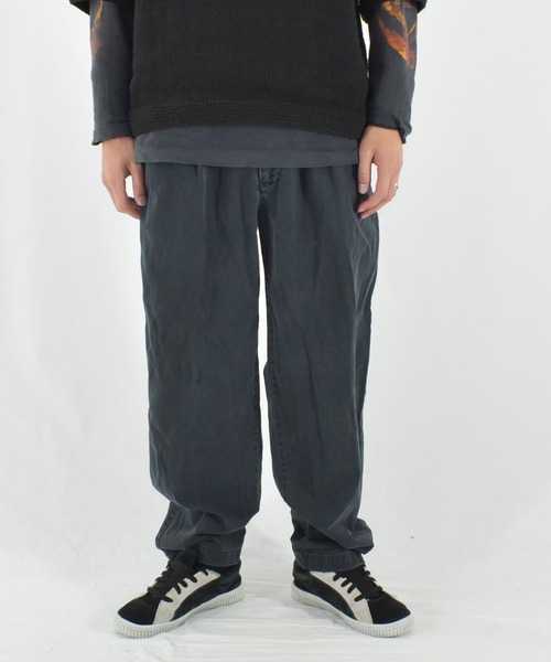 TOMMY HILFIGER（トミーヒルフィガー）の「【ヴィンテージ古着】90's TOMMY HILFIGER / トミーヒルフィガー チノパンツ（チノパンツ・メンズ・ブラック・33）」の5枚目の写真