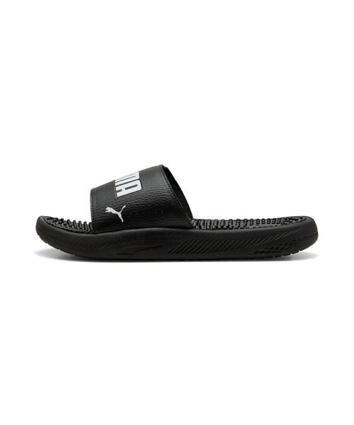 PUMA（プーマ）の「PUMA プーマ メンズ ソフトライド スライド マッサージ サンダル（サンダル・メンズ・ブラック/ホワイト×ブラック/ブラック×ホワイト/ブルー系その他/ブラック系その他/ブルー・26.0cm/28.0cm/25.0cm/27.0cm/29.0cm/30.0cm）」の15枚目の写真