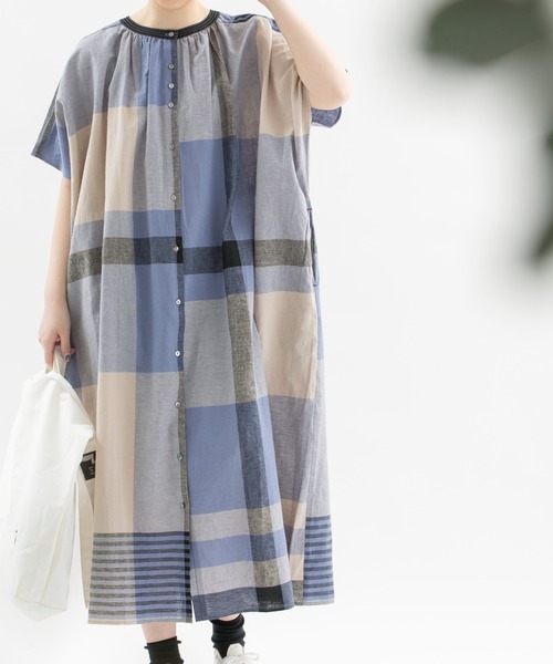 新品タグ付き ノップドゥノッド nop de nod ストライプ ワンピース