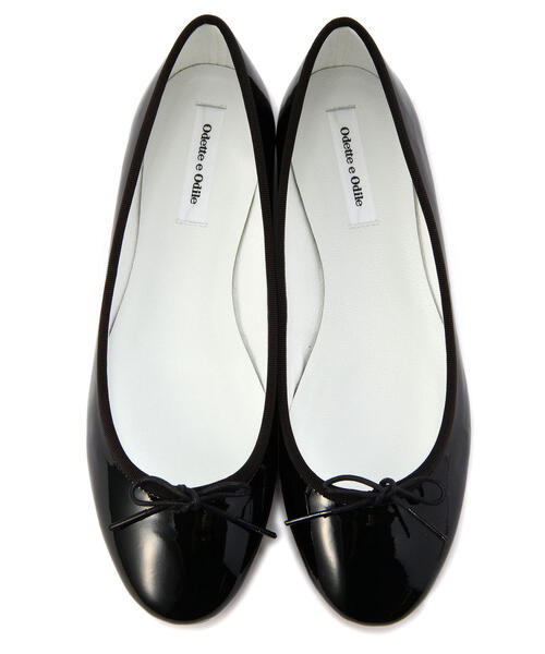 ODETTE E ODILE（オデットエオディール）の「OFD バレリーナ FLT10↓↑/バレエシューズ（バレエシューズ・レディース・その他1/ブラック・22cm/21.5㎝/22.5cm/25cm/23cm/23.5cm/24.5cm/24cm）」の3枚目の写真