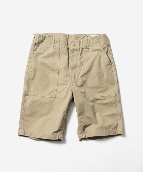 orSlow(オアスロウ)の「orSlow/オアスロウ US ARMY FATIGUE SHORTS ファティーグショーツ(チノパンツ・メンズ・ダークグリーン/ベージュ・2/4/3/1)」の13枚目の写真