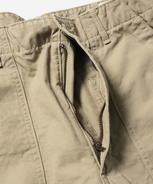 orSlow(オアスロウ)の「orSlow/オアスロウ US ARMY FATIGUE SHORTS ファティーグショーツ(チノパンツ・メンズ・ダークグリーン/ベージュ・2/4/3/1)」の7枚目の写真