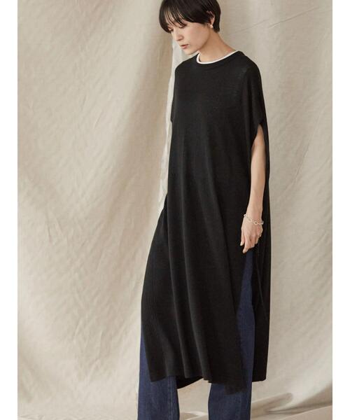 AMERICAN HOLIC(アメリカンホリック)の「リネンブレンドサイドリボンロングベスト(ベスト・レディース・ブラック/ブラウン・FREE)」の18枚目の写真