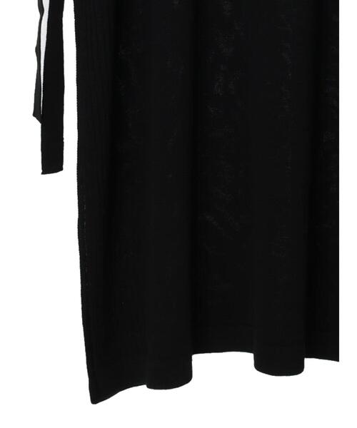 AMERICAN HOLIC(アメリカンホリック)の「リネンブレンドサイドリボンロングベスト(ベスト・レディース・ブラック/ブラウン・FREE)」の20枚目の写真