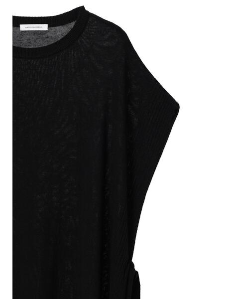 AMERICAN HOLIC(アメリカンホリック)の「リネンブレンドサイドリボンロングベスト(ベスト・レディース・ブラック/ブラウン・FREE)」の22枚目の写真