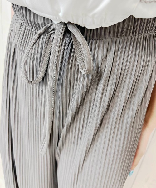Clice de Paris(クリシェドゥパリス)の「K/プリーツパンツ(その他パンツ・レディース・ベージュ/ブラック/グレー・ONESIZE)」の21枚目の写真