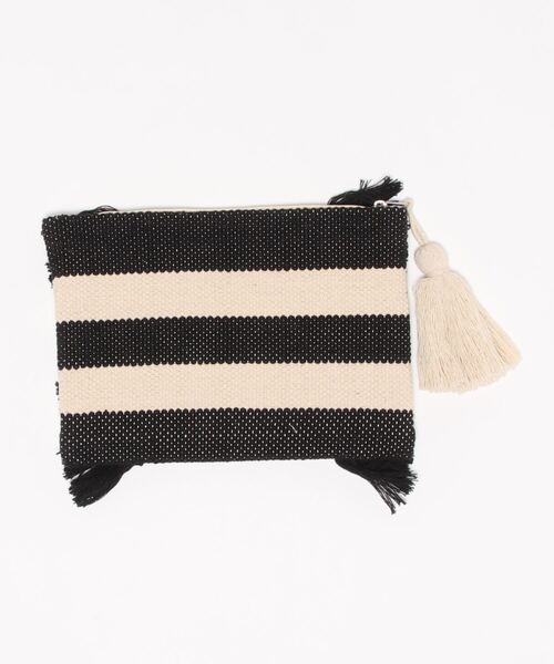 OUVRAGE CLASSE（ウヴラージュクラス）の「【Swaraj/スワラージ】クラッチバック（クラッチバッグ・レディース・ブラック/ゴールド・FREE）」の4枚目の写真