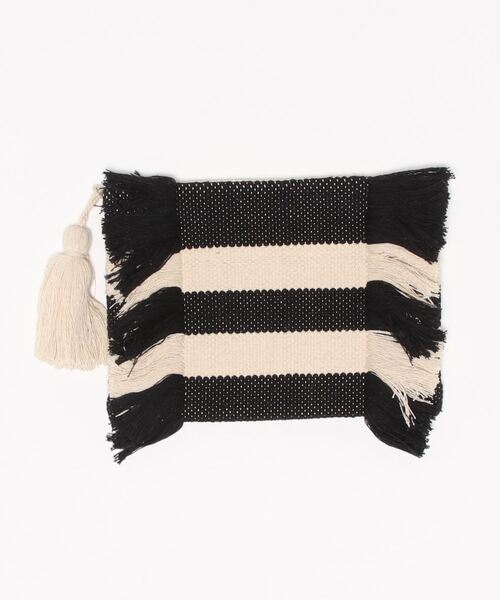 OUVRAGE CLASSE（ウヴラージュクラス）の「【Swaraj/スワラージ】クラッチバック（クラッチバッグ・レディース・ブラック/ゴールド・FREE）」の9枚目の写真