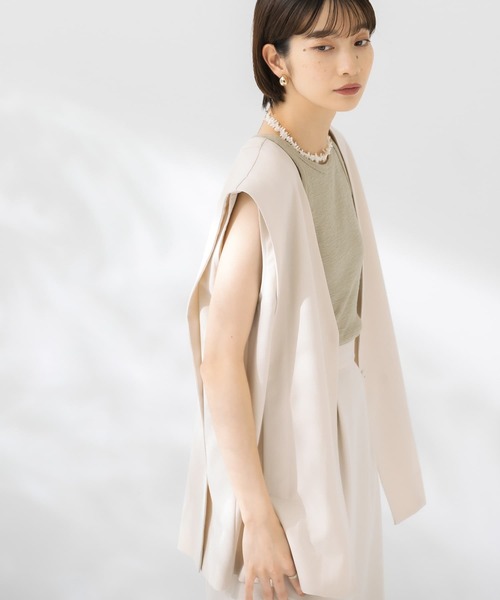 KBF（ケイビーエフ）の「セパレートベストワンピース2（ワンピース・レディース・ベージュ/モカ/ブラック・ONE）」の15枚目の写真
