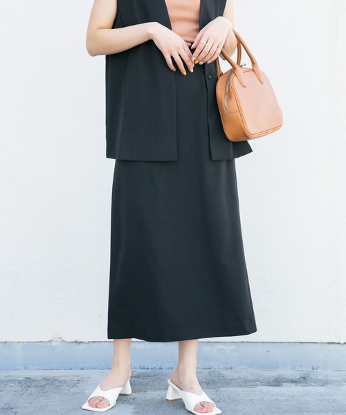 KBF（ケイビーエフ）の「セパレートベストワンピース2（ワンピース・レディース・ベージュ/モカ/ブラック・ONE）」の6枚目の写真