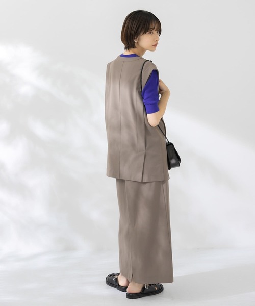 KBF（ケイビーエフ）の「セパレートベストワンピース2（ワンピース・レディース・ベージュ/モカ/ブラック・ONE）」の13枚目の写真