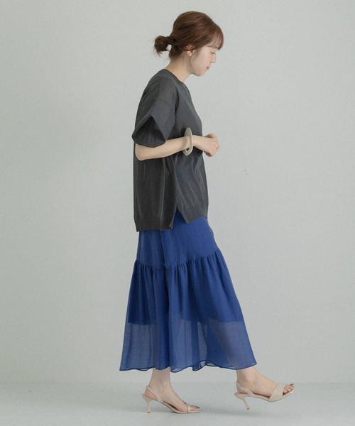 LAATO（ラート）の「PUFF PUFF KNIT（ニット/セーター・レディース・チャコールグレー/グリーン・FREE）」の16枚目の写真