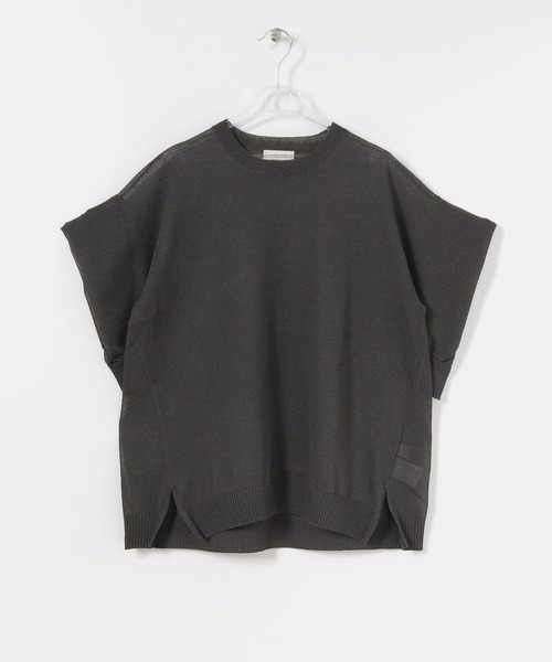 LAATO（ラート）の「PUFF PUFF KNIT（ニット/セーター・レディース・チャコールグレー/グリーン・FREE）」の20枚目の写真