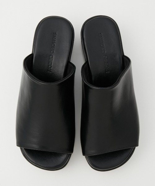 RODEO CROWNS WIDE BOWL(ロデオクラウンズワイドボウル)の「WEDGE SANDALS(サンダル・レディース・ブラック/イエロー系その他・MEDIUM/LARGE)」の8枚目の写真