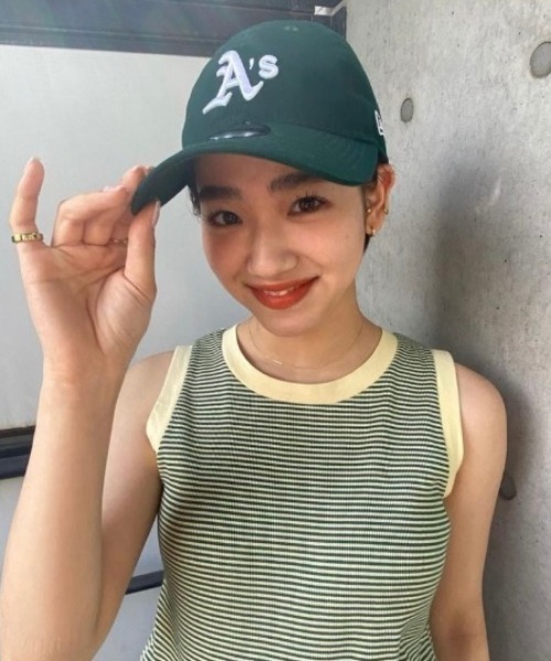 RODEO CROWNS WIDE BOWL（ロデオクラウンズワイドボウル）の「NEW ERA MLB CAP（キャップ・レディース・ネイビー/ブルー/グリーン・FREE）」の2枚目の写真