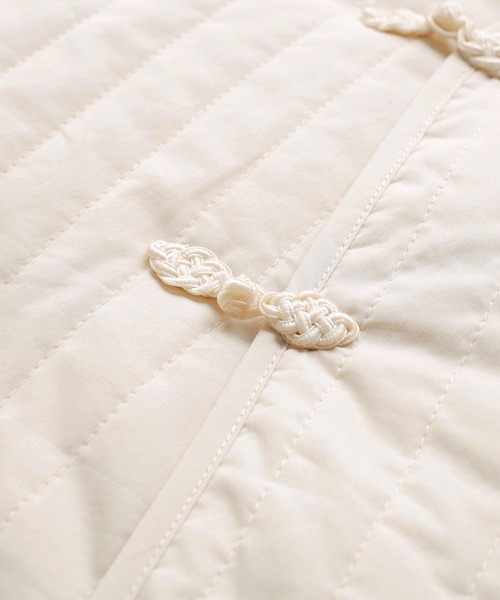 Kelen（ケレン）の「「KELEN / ケレン」LOUP / QUILTING DESIGN COAT（ダウンジャケット/コート・レディース・ブラック/ネイビー/アイボリー・S/M）」の16枚目の写真