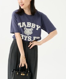 MIXTA | 《別注》【MIXTA/ミクスタ】TABBY PHYS.ED CREW S/S T SHRTS：Tシャツ(Tシャツ/カットソー)