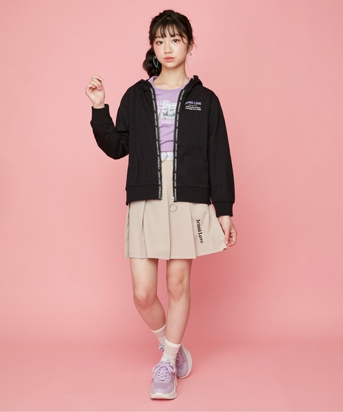 ジェニィラブ✧新品✧裏ボアあったかパーカー140 JENNI love（ジェニィラブ）の「そでボアポンポン付きアニマル
