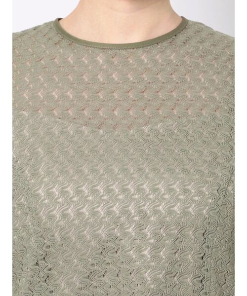 LAGUNAMOON（ラグナムーン）の「レーステキスタイルブラウス（シャツ/ブラウス・レディース・ホワイト/ブラック/カーキ・FREE）」の12枚目の写真