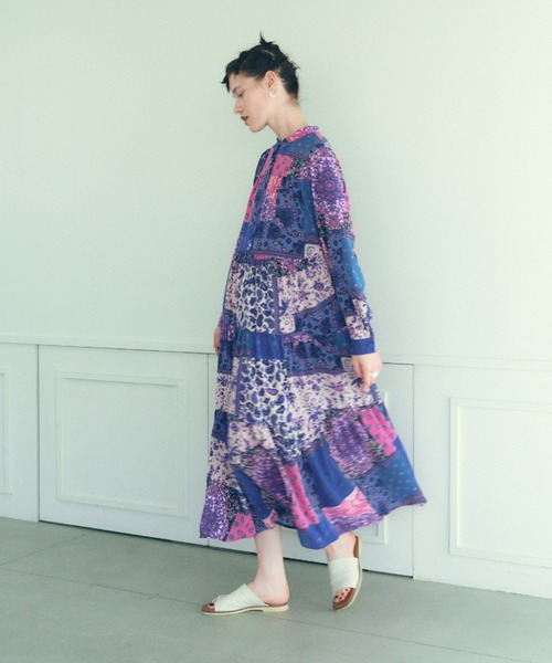 manana suerte（マニャーナスエルテ）の「パッチワークプリント