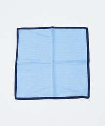 ABAHOUSE（アバハウス）の「【イタリア製】ドット柄チーフ（ハンカチ/ハンドタオル）」