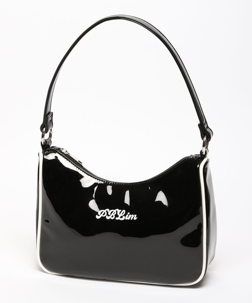 PBLIM(ページボーイリム)の「PAGEBOYLIM/エナメルバック(ハンドバッグ・レディース・ホワイト/ブラック・FREE)」の7枚目の写真