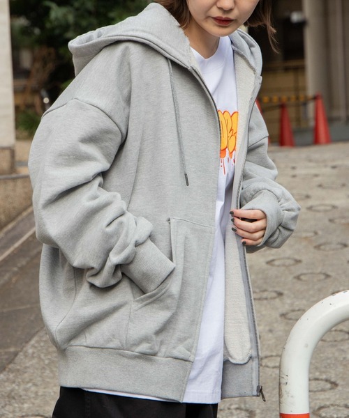 WEGO（ウィゴー）の「WEGO/ヘビーウエイト BIGZIPパーカー（パーカー