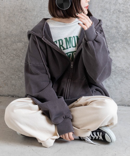 WEGO（ウィゴー）の「WEGO/ヘビーウエイト BIGZIPパーカー（パーカー