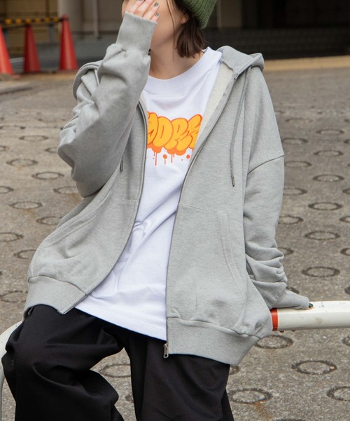 WEGO（ウィゴー）の「WEGO/ヘビーウエイト BIGZIPパーカー（パーカー