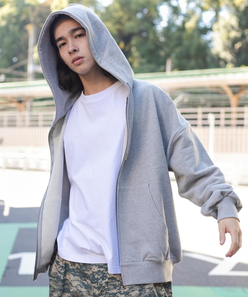 WEGO（ウィゴー）の「WEGO/ヘビーウエイト BIGZIPパーカー（パーカー