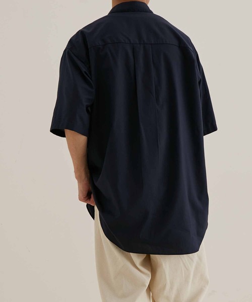 ADAM ET ROPE'(アダムエロペ)の「ビッグシルエット レギュラーカラー アソート HSシャツ(シャツ/ブラウス・メンズ・ネイビー/ブルー系その他・M/L)」の20枚目の写真