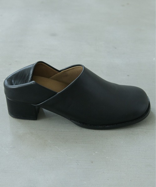 NEUNA（ヌナ）の「【毎日履いても靴擦れしない！】【ふかふかソール！】２WAYラウンドローファー/バブーシュ（ローファー・レディース・ブラック・SMALL/MEDIUM/LARGE）」の7枚目の写真