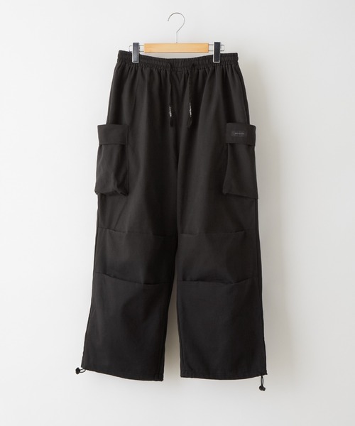 Anchor Smith(アンカー スミス)の「ルーズシルエット サイドポケット裾ドローコードバルーンカーゴパンツ(カーゴパンツ・メンズ・ホワイト/ブラック/カーキ・M/L/XL)」の12枚目の写真